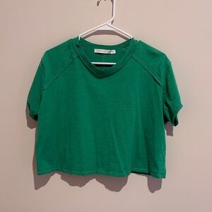 Altar'd State Emerald Green Crop Top